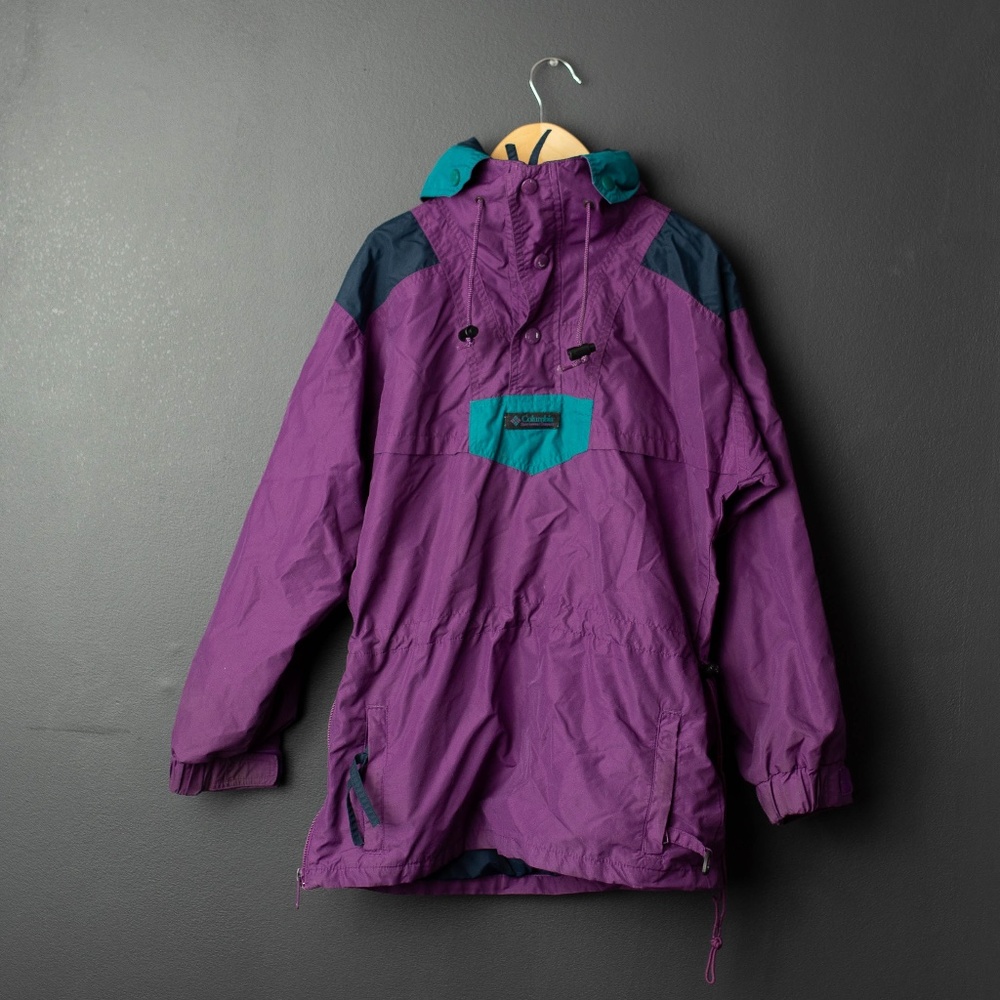 Vintage youth Columbia pullover jacket